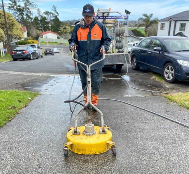 Professional Driveway and Concrete Cleaning Services Wash Rite NZ