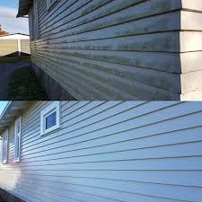 What is soft washing a house?