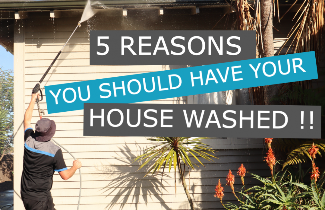 5 Reasons You Should Have Your House Washed
